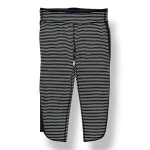 Ivivva by Lululemon | Cropped Striped Mesh Panel Leggings (14)